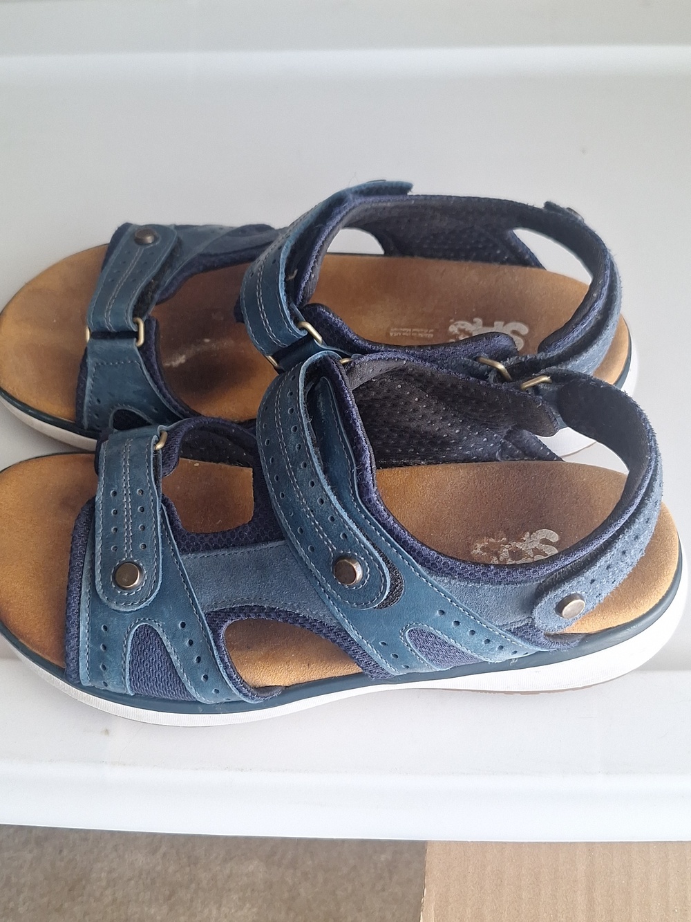 SAS Embark Leather Sport Womens Sandals Size 81/2 M - Picture 4 of 6